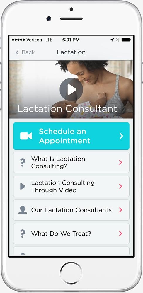 doctor on demand brings doctors and psychologists to your phone iphone lactation consulting