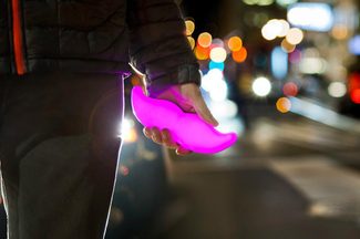Lyft's new glowtache.