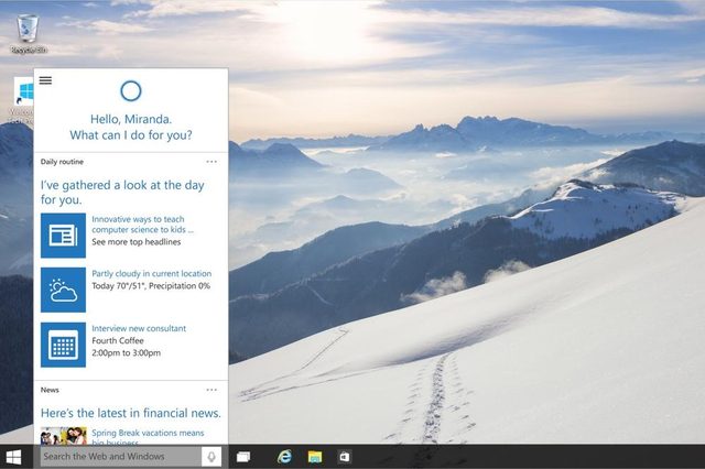 windows10cortana
