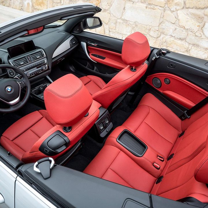 2015 BMW 228i convertible interior