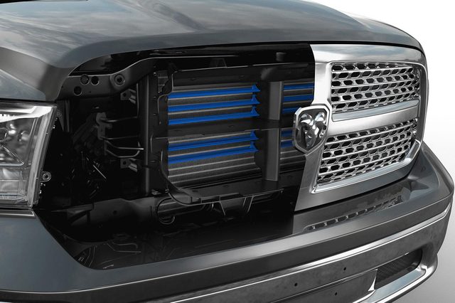 2015 Dodge Ram 1500 Rebel active grille shutters
