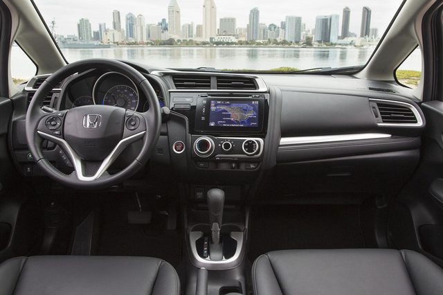 2015 Honda Fit interior front