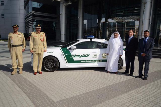 2015 Lexus RC F Dubai Police Force