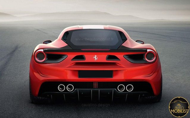 Ferrari 488 GTB Speciale rendering