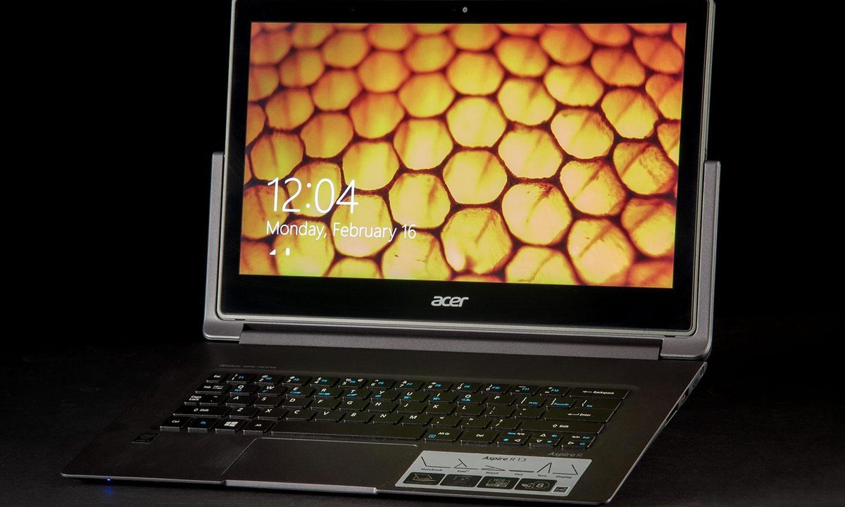 Acer Aspire R13 offset