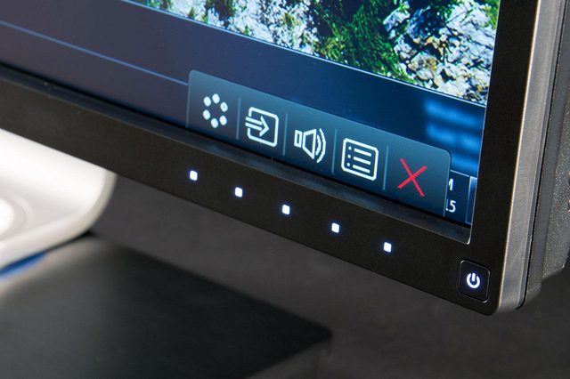BenQ-BL3201PH-front-corner-controls