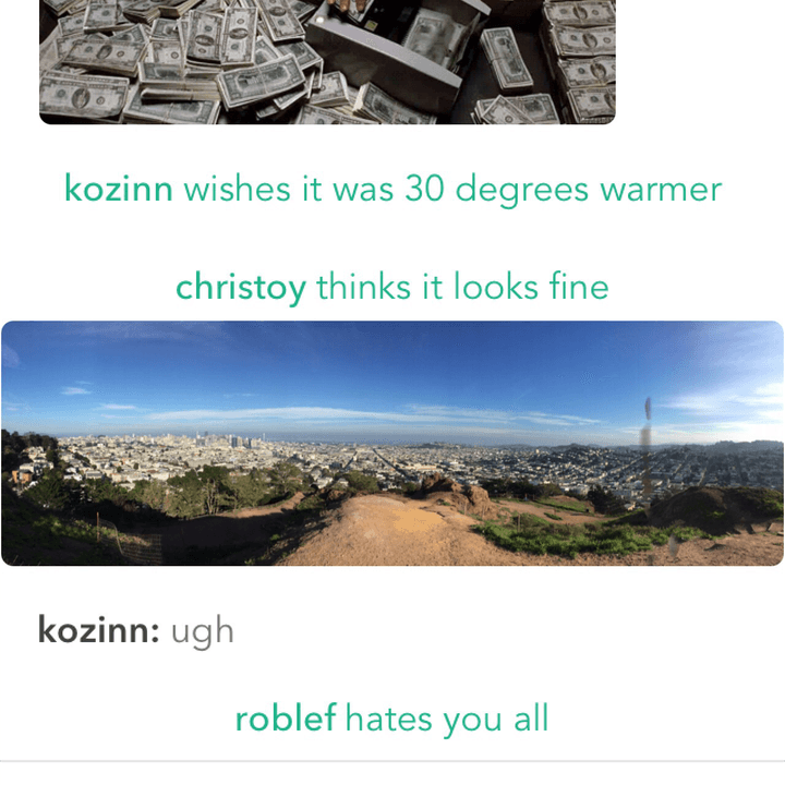 Bindle chat app