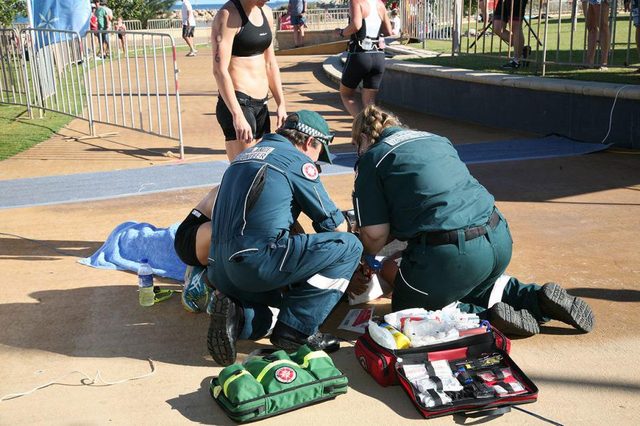 6. Bring down a triathlete