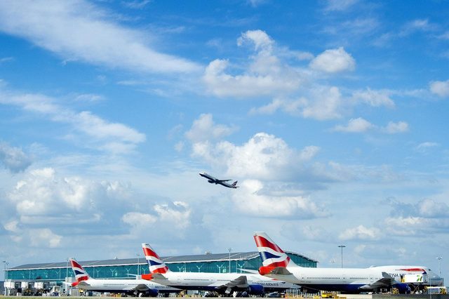 7. Cruise over Heathrow International
