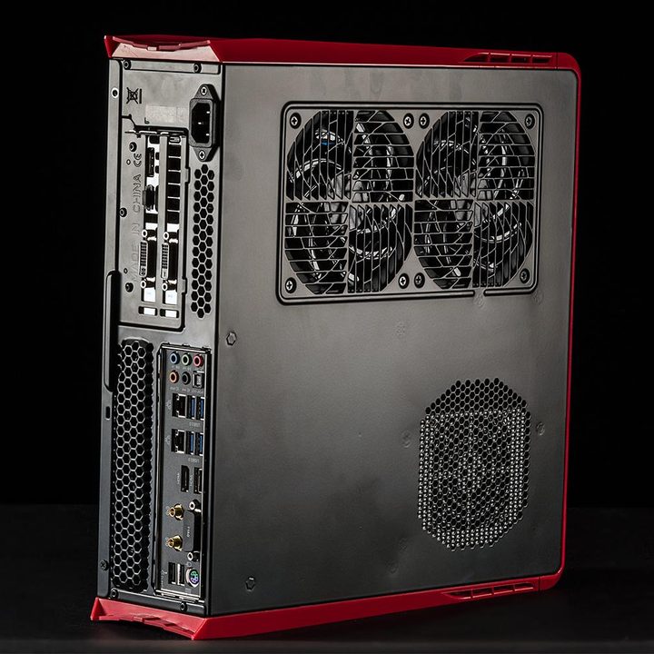 Digital Storm Eclipse review rear angle