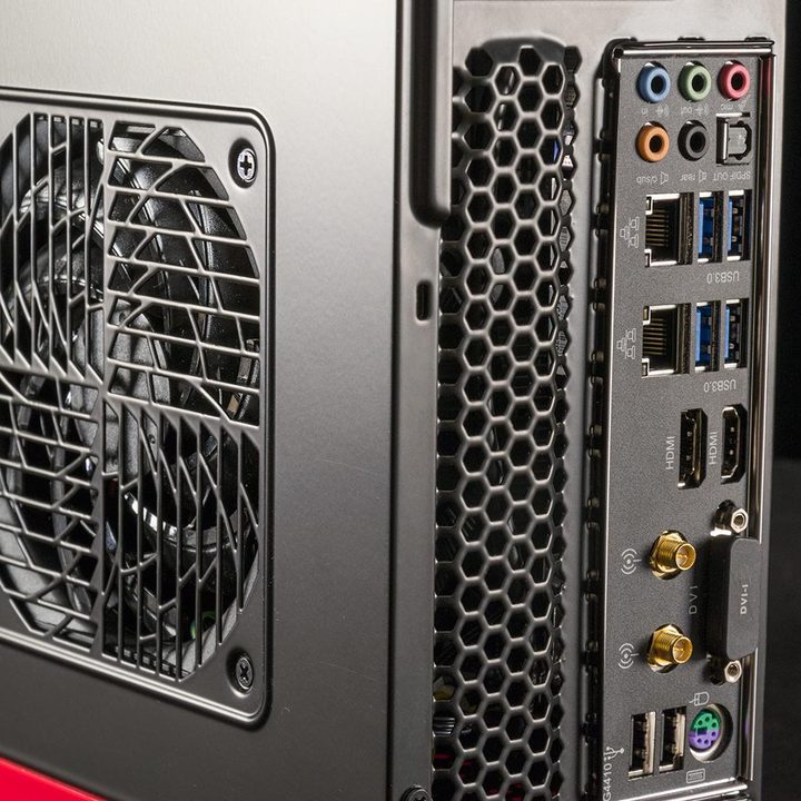 Digital Storm Eclipse review rear ports