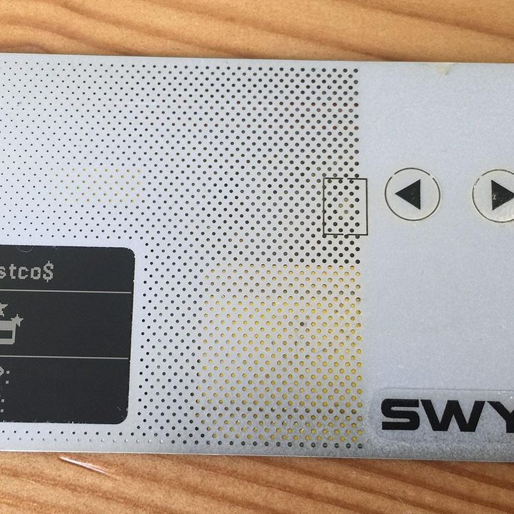 SWYP card