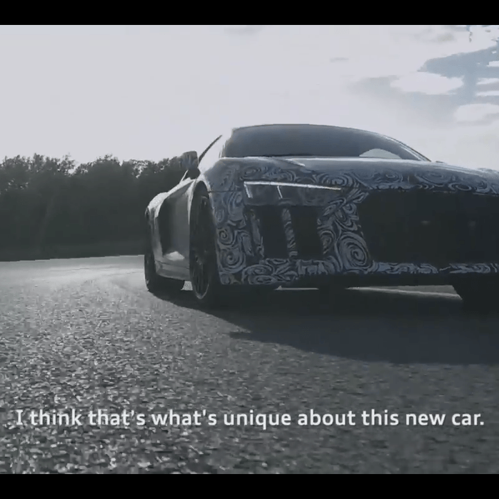 Audi R8 prototype
