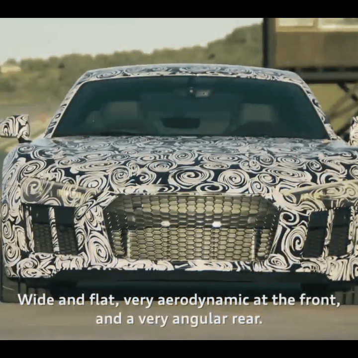 Audi R8 prototype