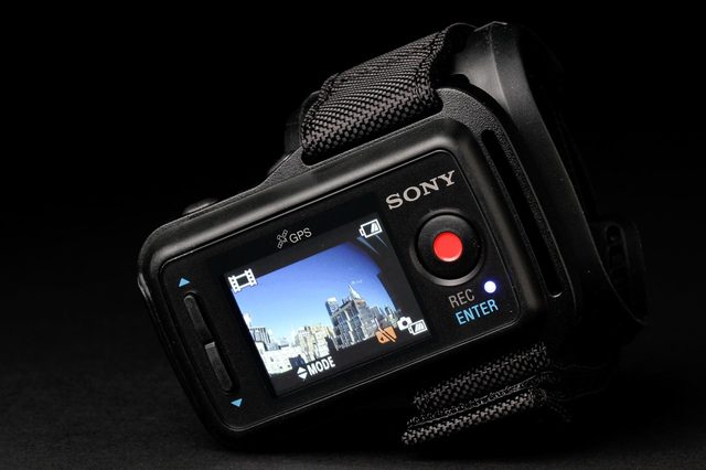Sony Action Mini Cam screen