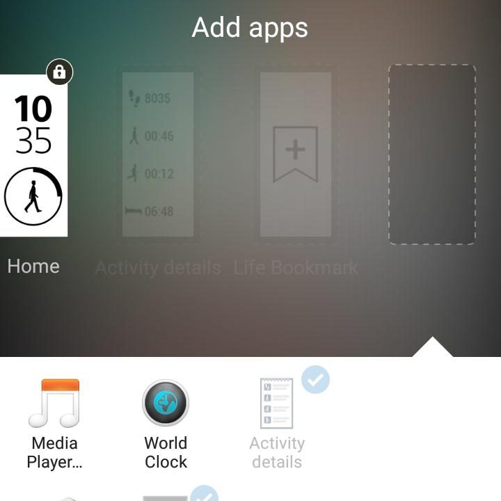 sony smartband talk review screenshot 5