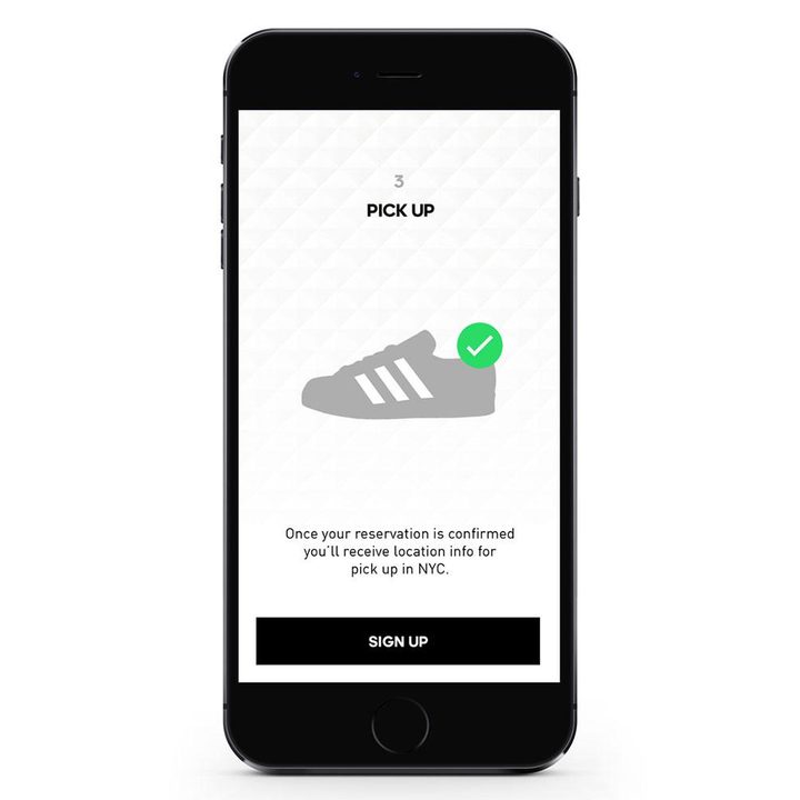 adidas Confirmed mobile app