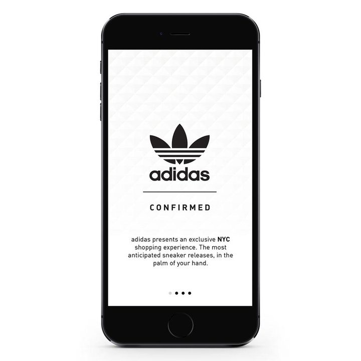 adidas Confirmed mobile app