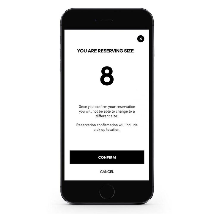 adidas Confirmed mobile app