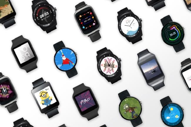 android wear watch faces