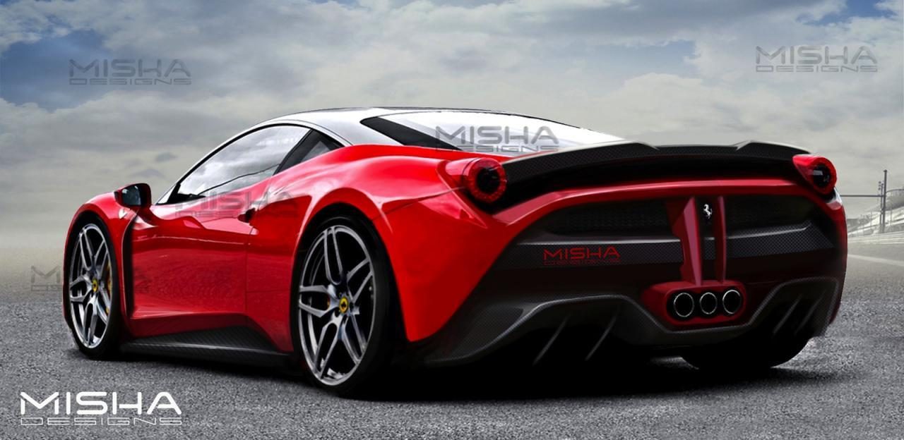 Misha Designs Ferrari 458 body kit