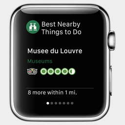 Apple Watch TripAdvisor app