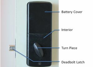 Blueguard Smart Doorbell and Lock Back