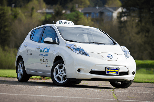 EcoCab Nissan Leaf