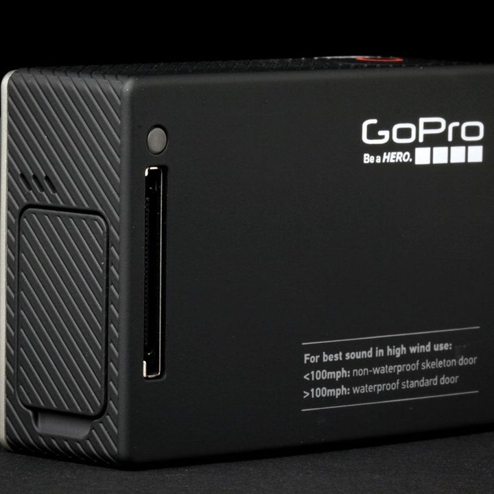 GoPro Hero 4 BLACK back angle