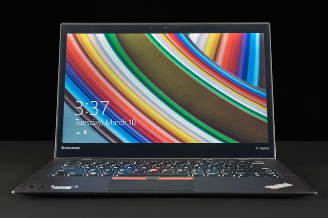 Lenovo X1 Carbon review screen