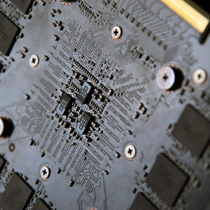 Nvidia Titan X video card angle