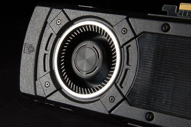 Nvidia Titan X video card angle