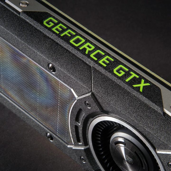 Nvidia Titan X video card angle