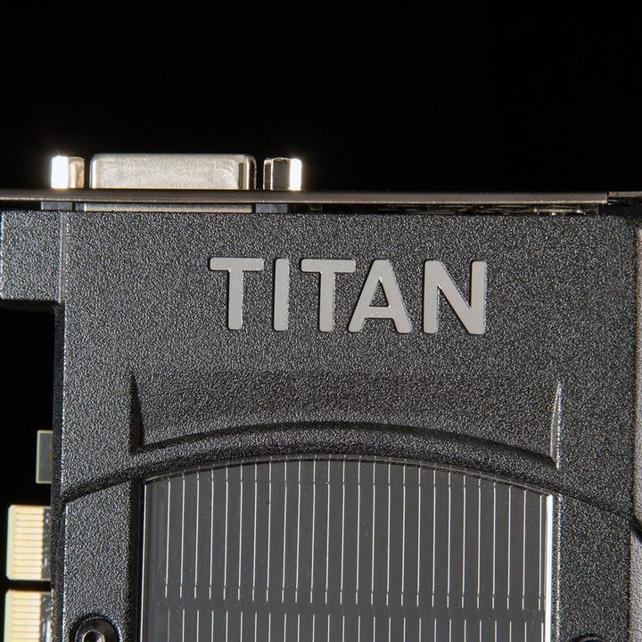 Nvidia Titan X video card angle