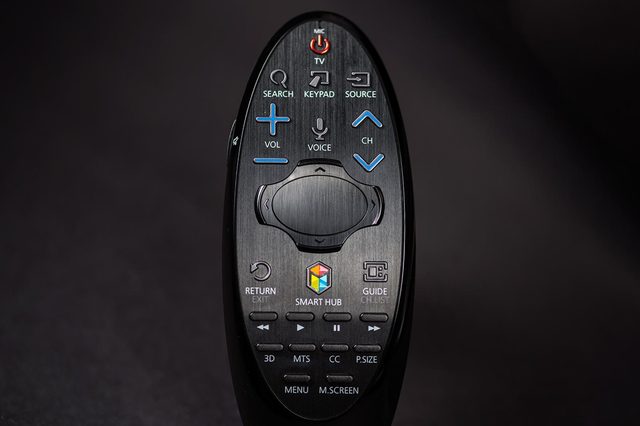 Samsung 7150 HDTV review remote
