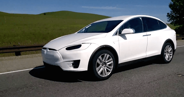 Tesla Model X Test Mule