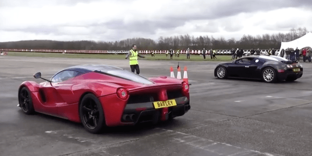 Ferrari LaFerrari, Bugatti Veyron