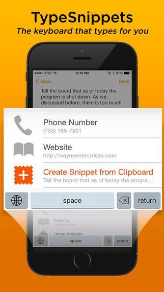 TypeSnippets