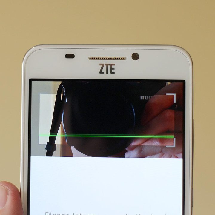 how retinal scanning works in ztes grand s3 zte screen top
