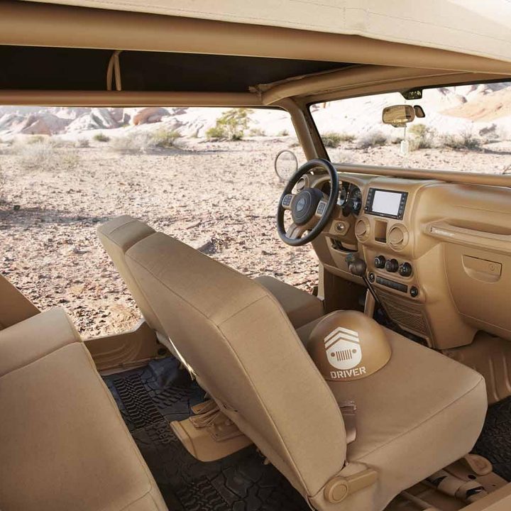Jeep Staff Car Concept Interior