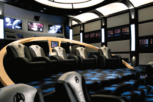 3 million dollar Star Trek home theater