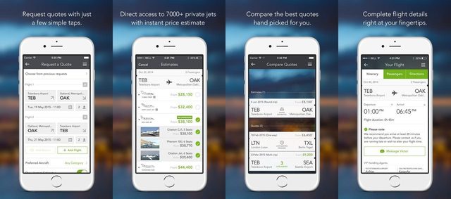 victor-private-jet-iphone-screenshots