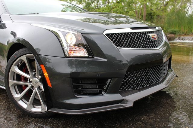 2016 Cadillac ATS V front section
