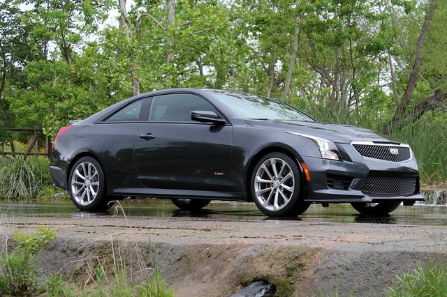 2016 Cadillac ATS V left side 2