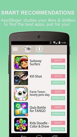 AppSlinger screenshot