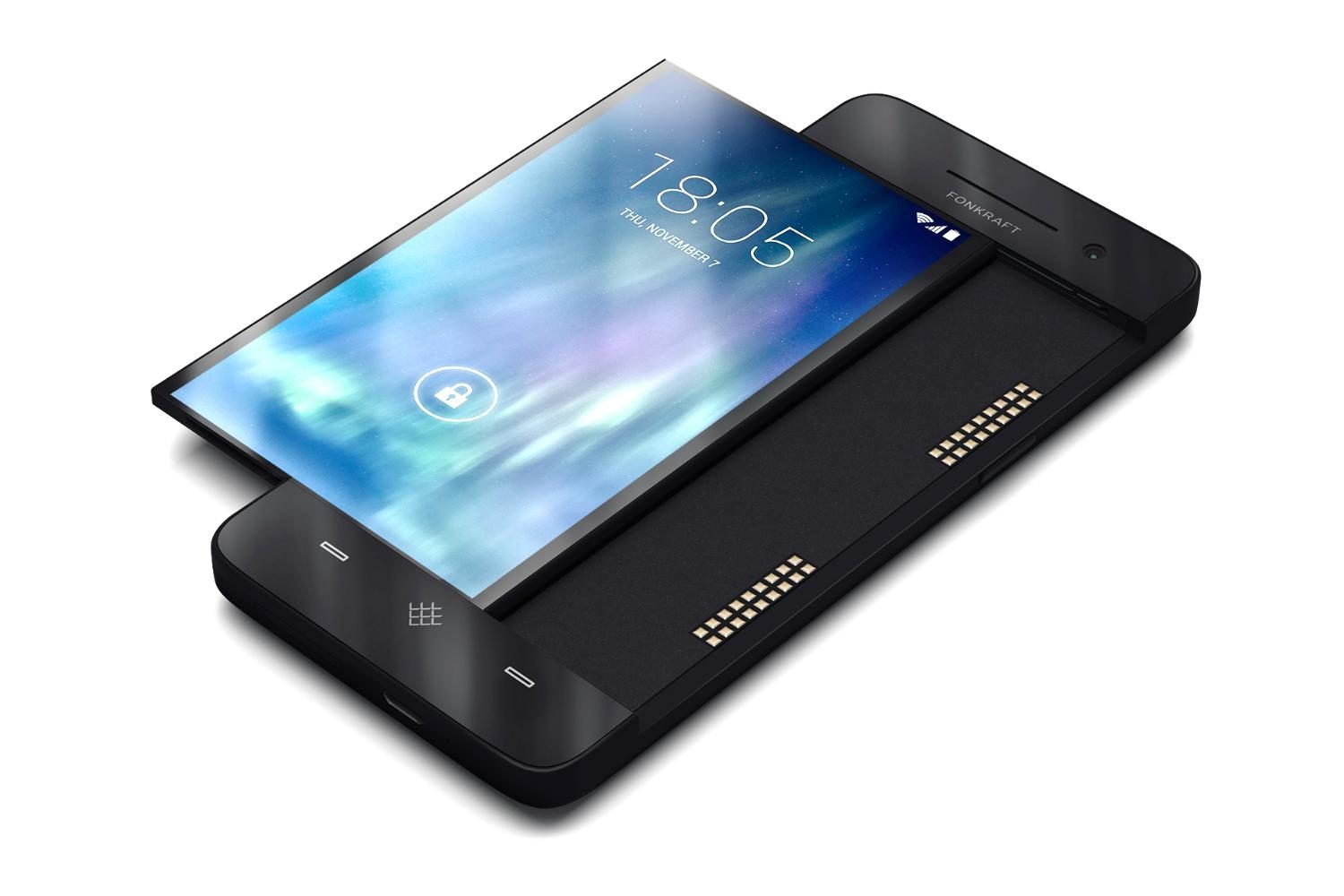 fonkraft modular phone news screen module