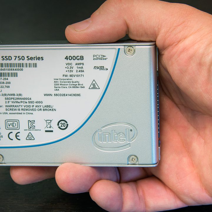 Intel 750 SSD PCIe