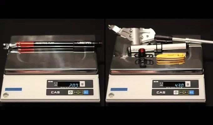 Kickstand pump: all you need to change a tire and not get hit by a car