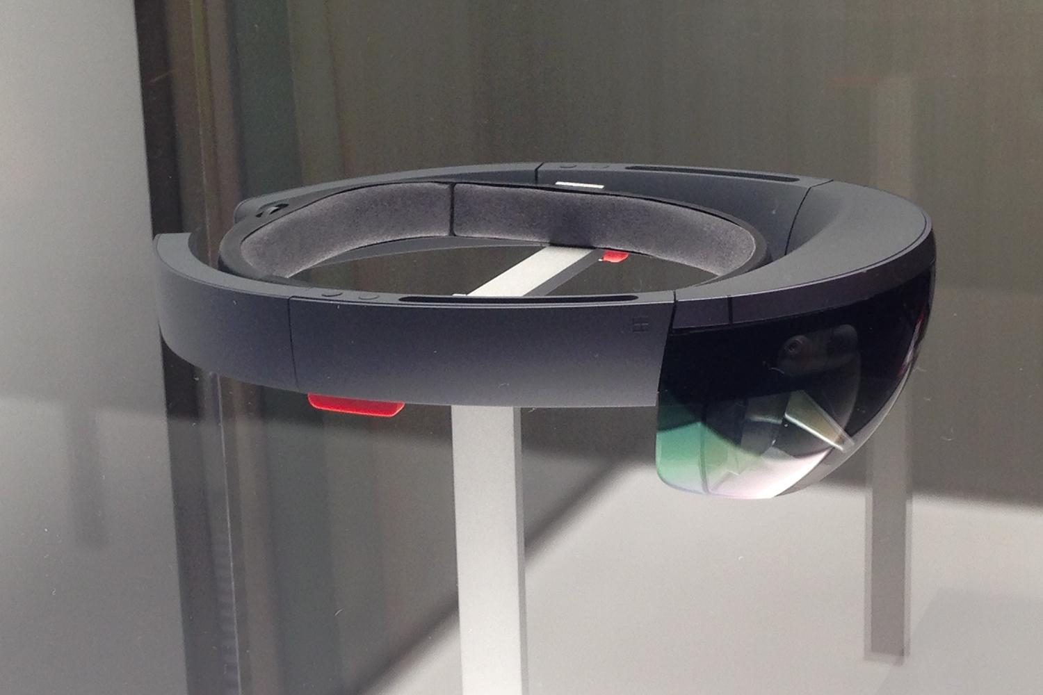 Microsoft HoloLens side angle