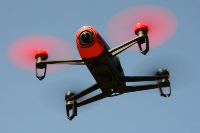 Parrot BeBop in flight 3